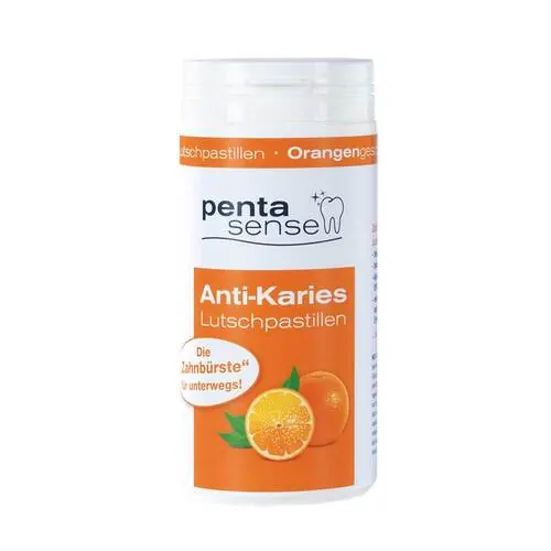 Anti-Karies Lutschpastillen Orange, 135X2 g