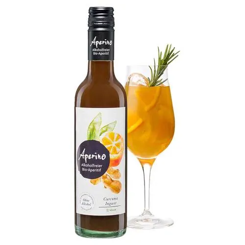 Aperino Bio-Aperitif alk.frei Curcuma-Ingwer Salus, 370 ml