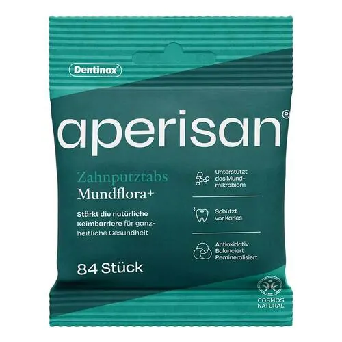Aperisan Zahnputztabs Mundflora + , 84 St