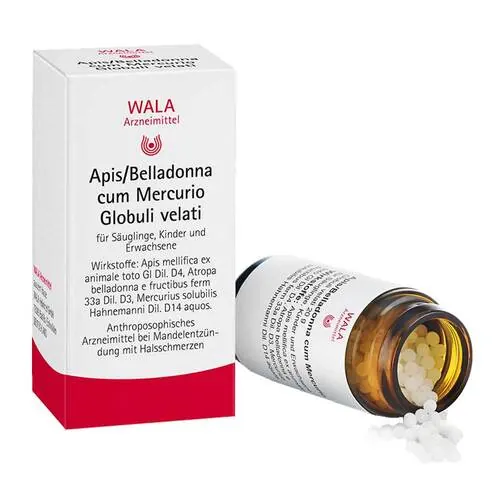Apis Belladonna cum Mercurio Globuli, 20 g