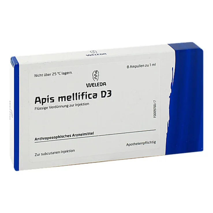 APIS MELLIFICA D 3 Ampullen, 8 St