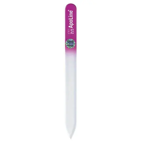 Apoline Nagelfeile Glas 14 cm pink, 1 St