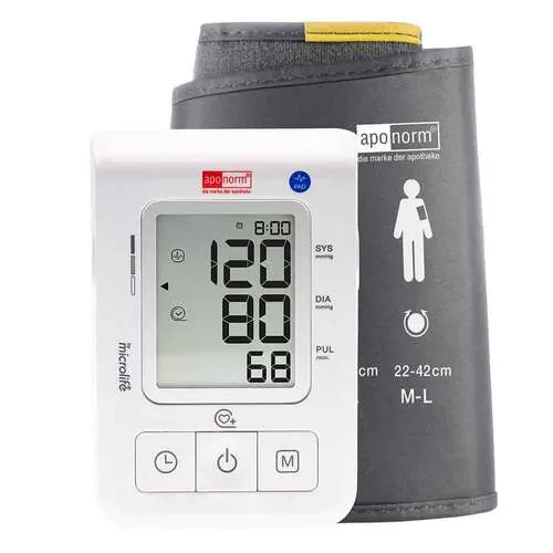 Aponorm Blutdruckmessgerät Basis Control Oberarm, 1 St
