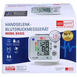 APONORMBlutdruckmessgerätMobilBasisHandgelenk1St