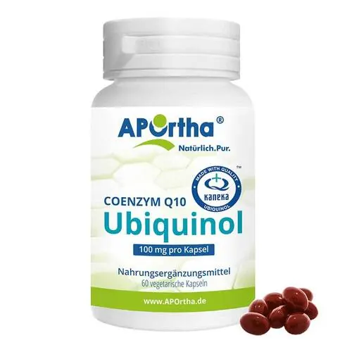 Aportha Kaneka Ubiquinol 100mg Coenzym Q10 veg.Kps, 60 St