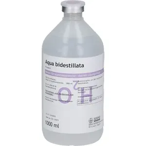 AQUABIDESTPlastik6X1000ml