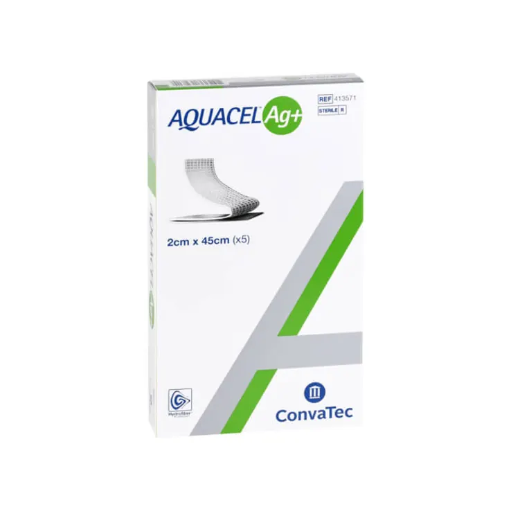 Aquacel Ag + 2x45 cm Tamponaden, 5 St