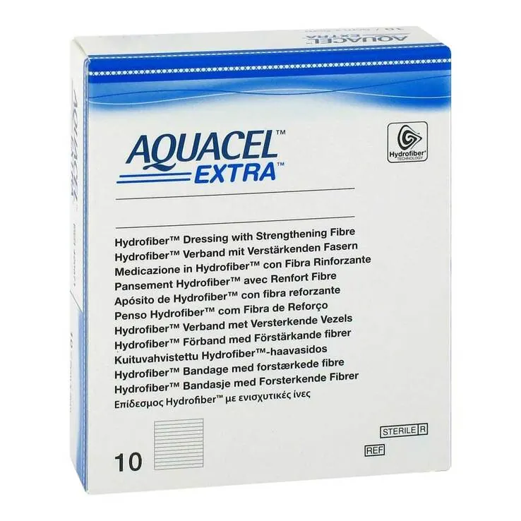 Aquacel Extra 10x10 cm Kompressen, 10 St