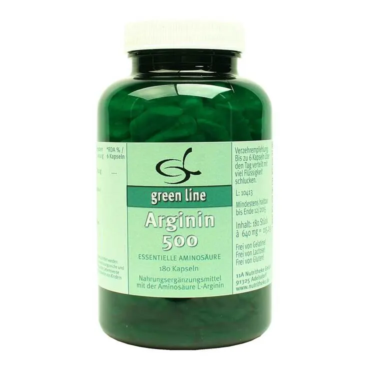 Arginin 500 Kapseln, 180 St