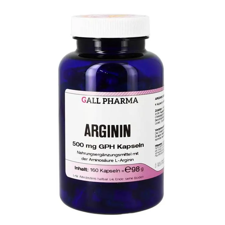 Arginin 500 mg GPH Kapseln, 160 St