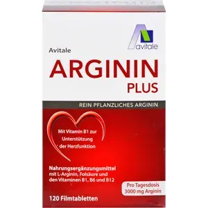 ARGININPLUSVitaminB1+B6+B12+FolsäureFilmtabl.120Stück