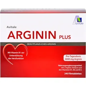 ARGININPLUSVitaminB1+B6+B12+FolsäureFilmtabl.240Stück