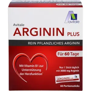 ARGININPLUSVitaminB1+B6+B12+FolsäureSticks60X5,9g