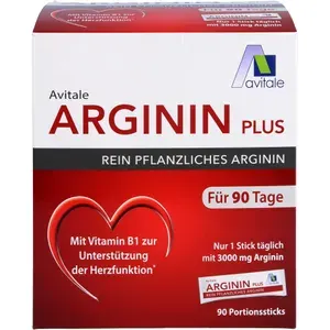 ARGININPLUSVitaminB1+B6+B12+FolsäureSticks90X5,9g