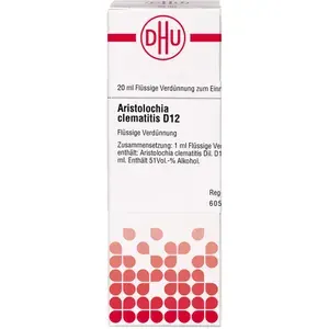 ARISTOLOCHIACLEMATITISD12Dilution20ml