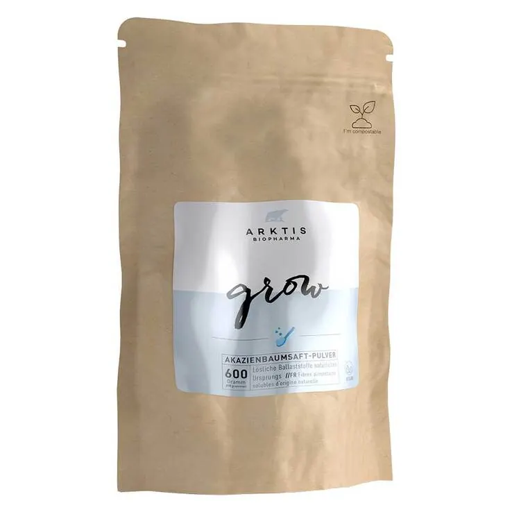 Arktis Grow Akazienbaumsaft-Pulver Nachfüllpack, 600 g
