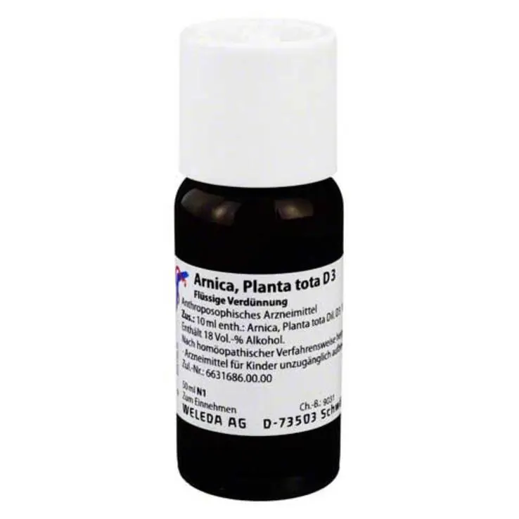 ARNICA PLANTA tota D 3 Dilution, 50 ml