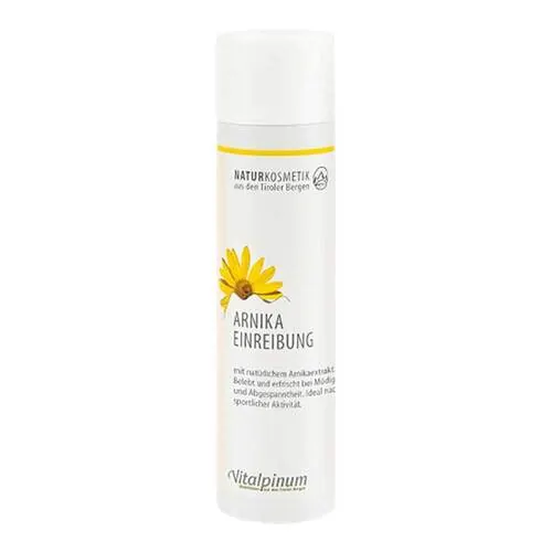 Arnika Einreibung Naturkosmetik Vitalpinum, 250 ml