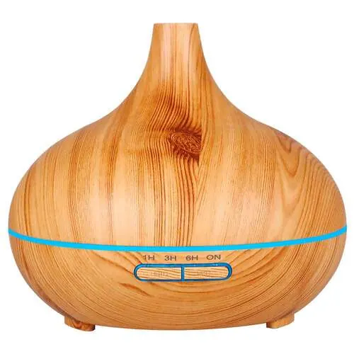 AROMA DIFFUSER Holzdesign mit LED, 1 St