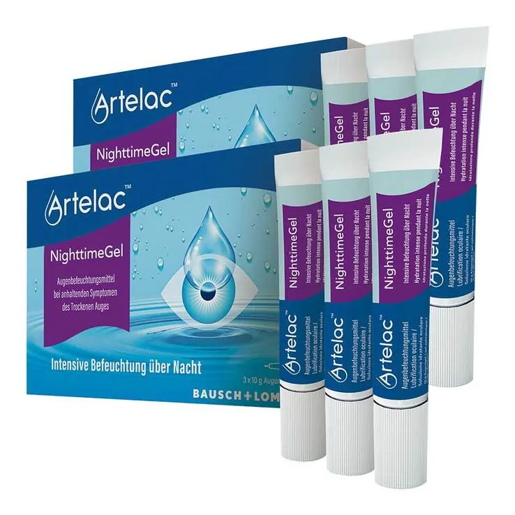Artelac Nighttime Gel Augengel, 2x3x10 g