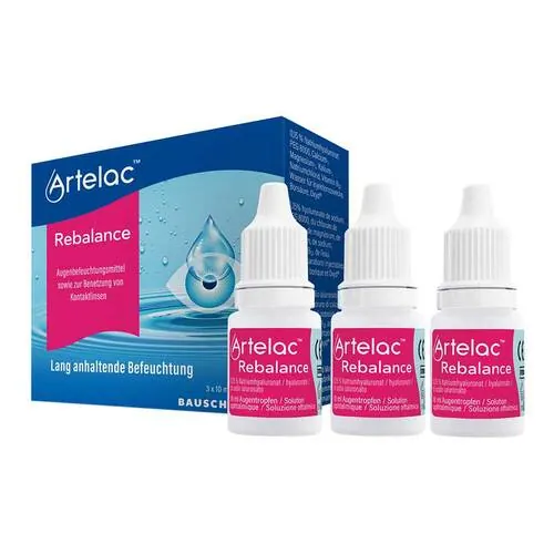 Artelac Rebalance Augentropfen, 3X10 ml