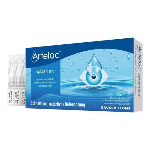 Artelac Splash Edo Augentropfen, 10X0.5 ml