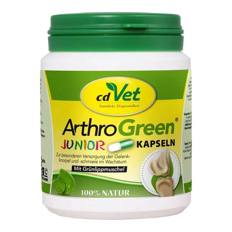 Arthrogreen Junior Kapseln für Hunde / Katzen, 100 St