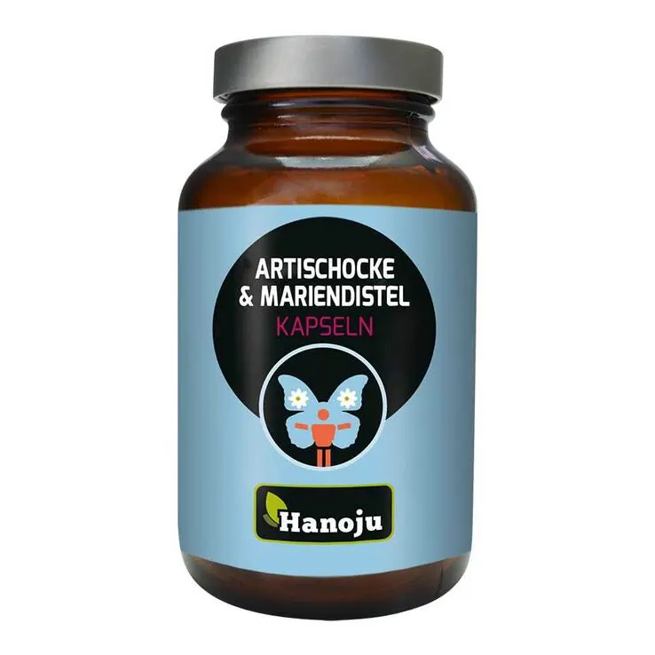 Artischocken 200 mg + Mariendistel 200 mg Kapseln, 90 St