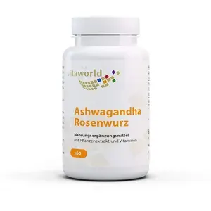 ASHWAGANDHAROSENWURZKomplexKapseln60Stück