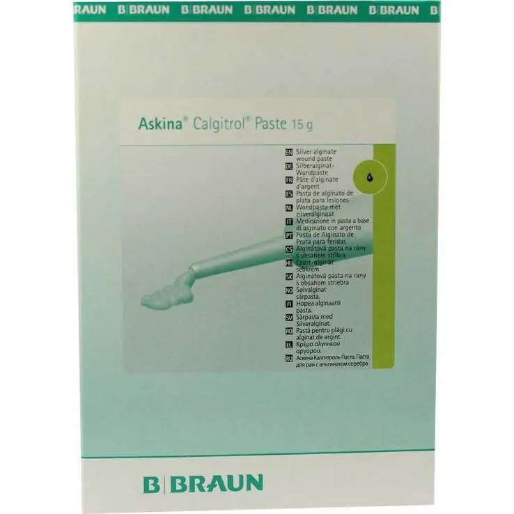 Askina Calgitrol Silberalginat Tamponaden, 5X15 g