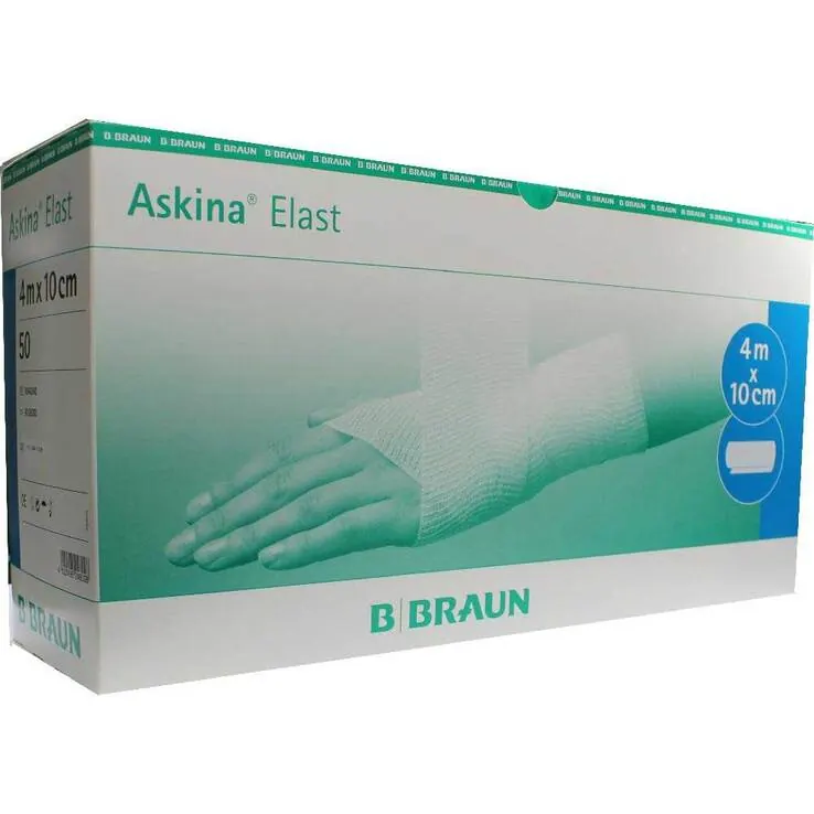 Askina Elast Binde 4mx10cm lose, 50 St