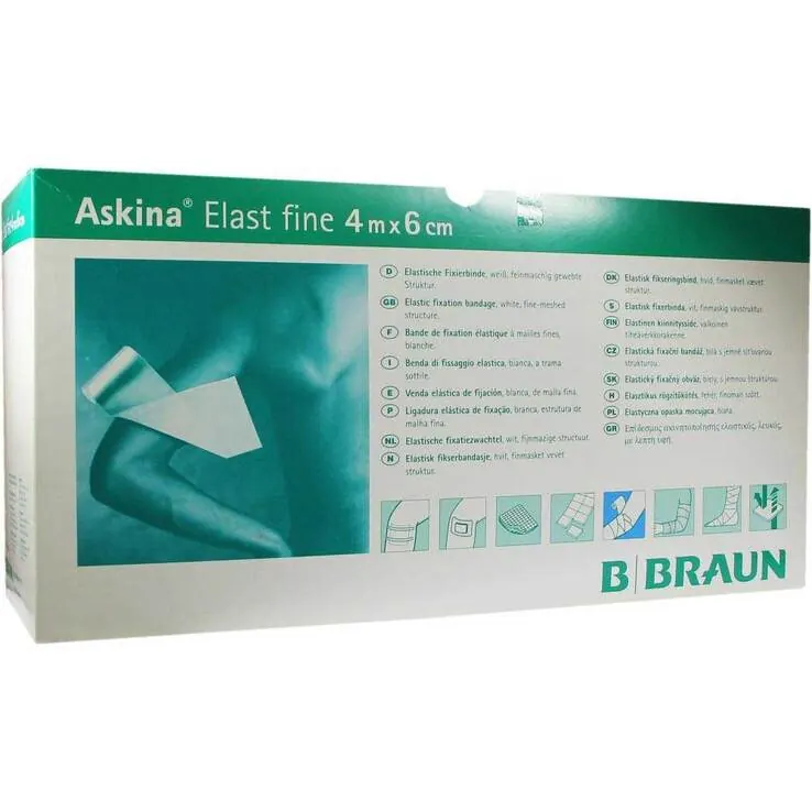 Askina Elast Fine Binde 4mx6, 100 St