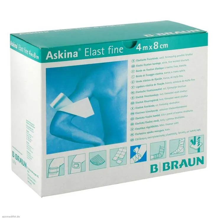 Askina Elast Fine Binde 4mx8, 20 St