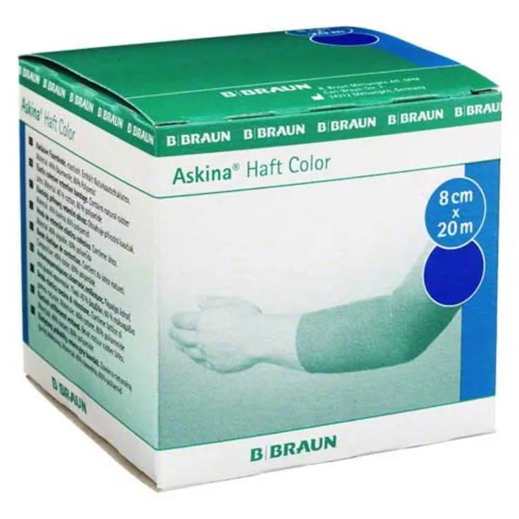 Askina Haftbinde Color 8cmx2, 1 St