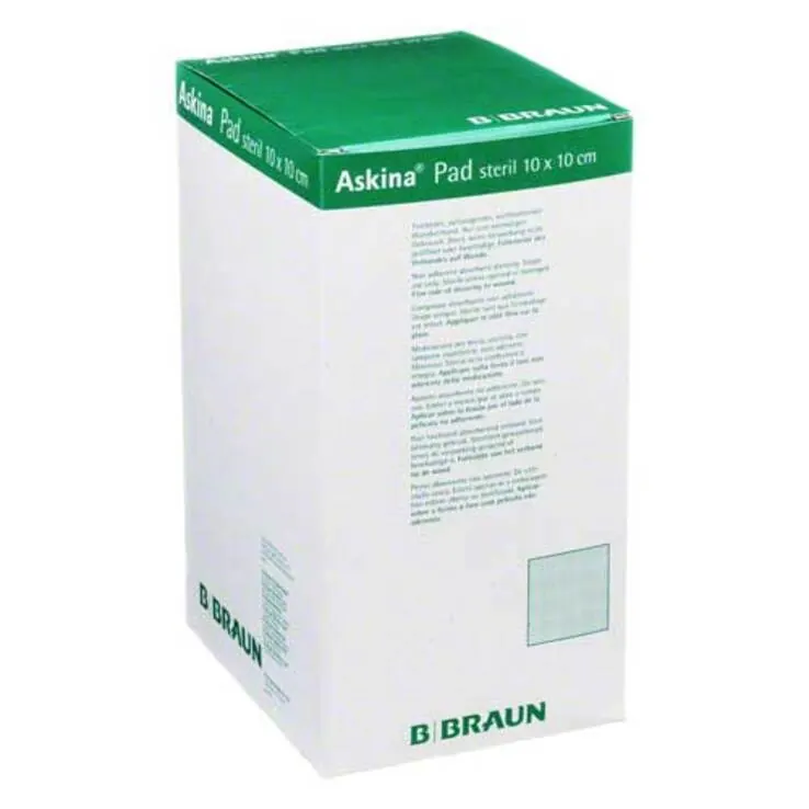 Askina Pad Wundauflage 10x10, 100 St