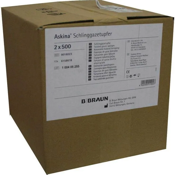 Askina Schlinggazetupfer pfl, 2X500 St