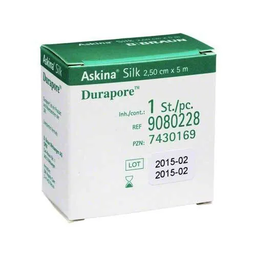 Askina Silk Seidenpflaster 2,5 cmx5 m, 1 St