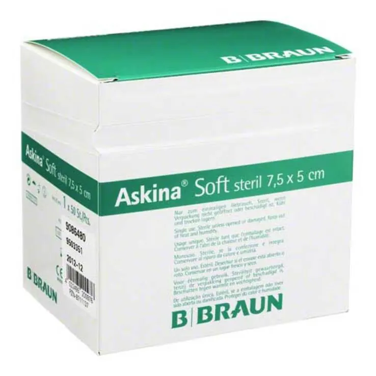 Askina Soft Wundverband 5x7,, 50 St