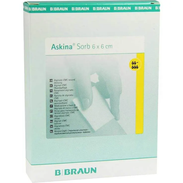 Askina Sorb Alginat Cmc Wund, 10 St