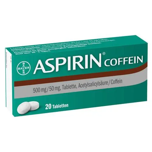 Aspirin Coffein Tabletten, 20 St