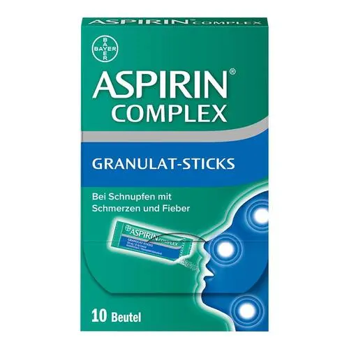 Aspirin Complex Granulat-Sticks 500 mg / 30 mg, 10 St