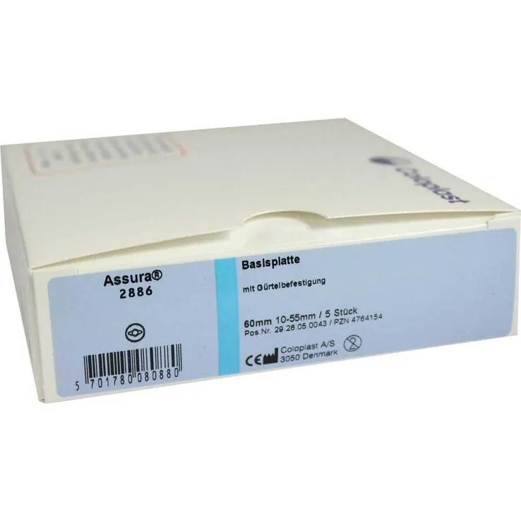 Assura Basisplatten 60mm 2886 mit Gürtelbef., 5 St