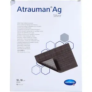 ATRAUMANAg10x10cmsterilKompressen10St