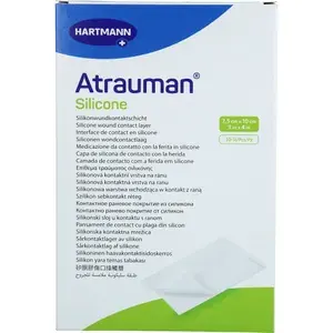 ATRAUMANSiliconesteril7,5x10cmKompressen10St