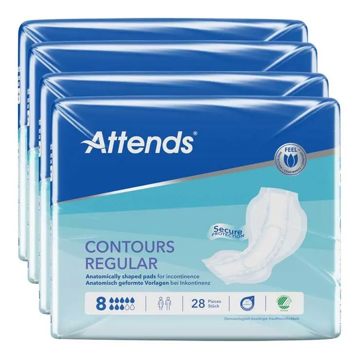 Attends Contours Regular 8 Vorlage, 4X28 St