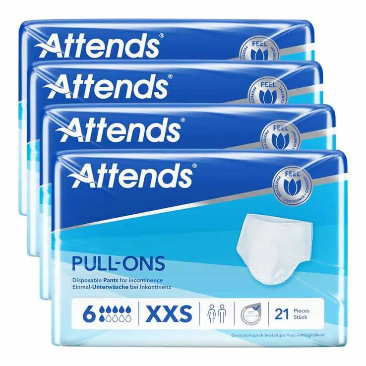 Attends Pull-Ons 6 extra large, 4X16 St