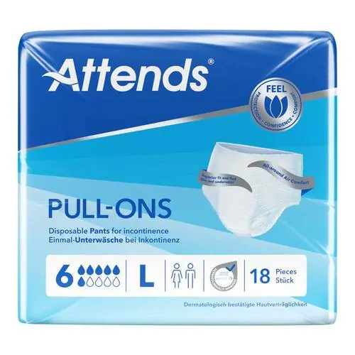 ATTENDS Pull-Ons 6 L, 18 St