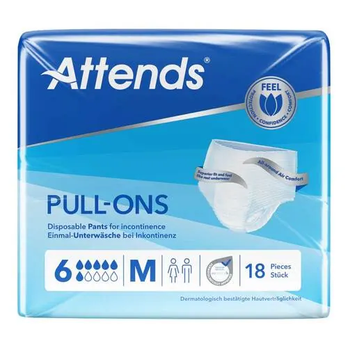 ATTENDS Pull-Ons 6 M, 18 St