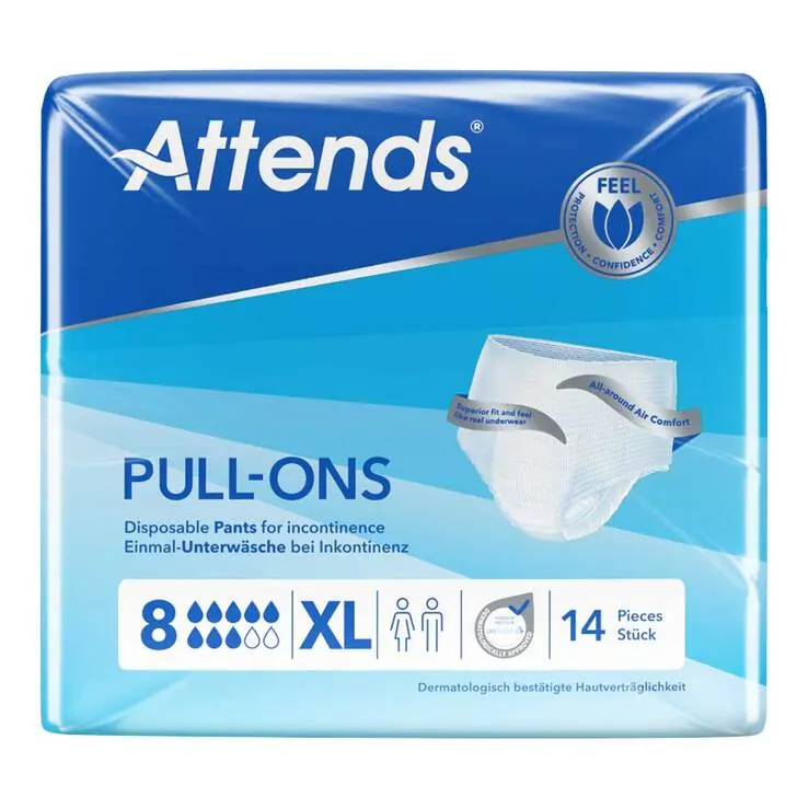 Attends Pull-Ons 8 extra large, 14 St