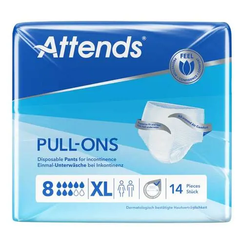 ATTENDS Pull-Ons 8 XL, 14 St